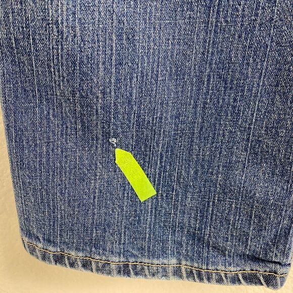 Lee Riders Blue Jeans 12 P 34x28 Relaxed Fit Straight Leg Mid Rise Stretch - Picture 12 of 14